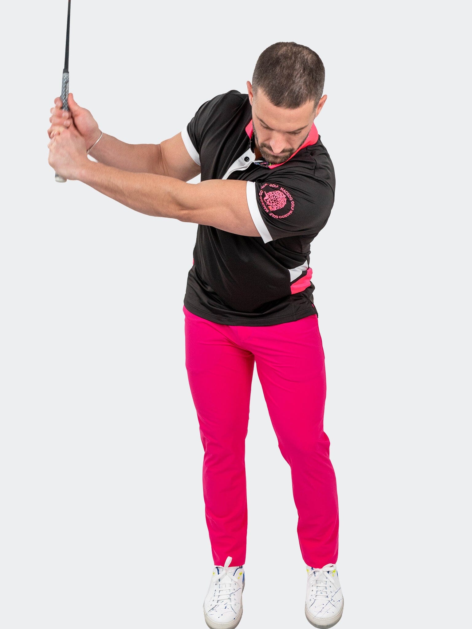 Polo ApolloNeonPink Black