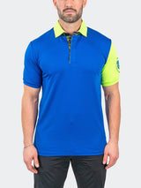 Polo ApolloSleeve Blue View-1