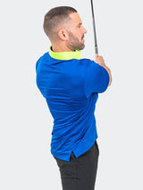 Polo ApolloSleeve Blue View-2