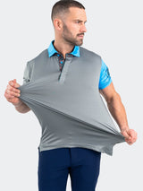 Polo ApolloSleeve Grey View-6