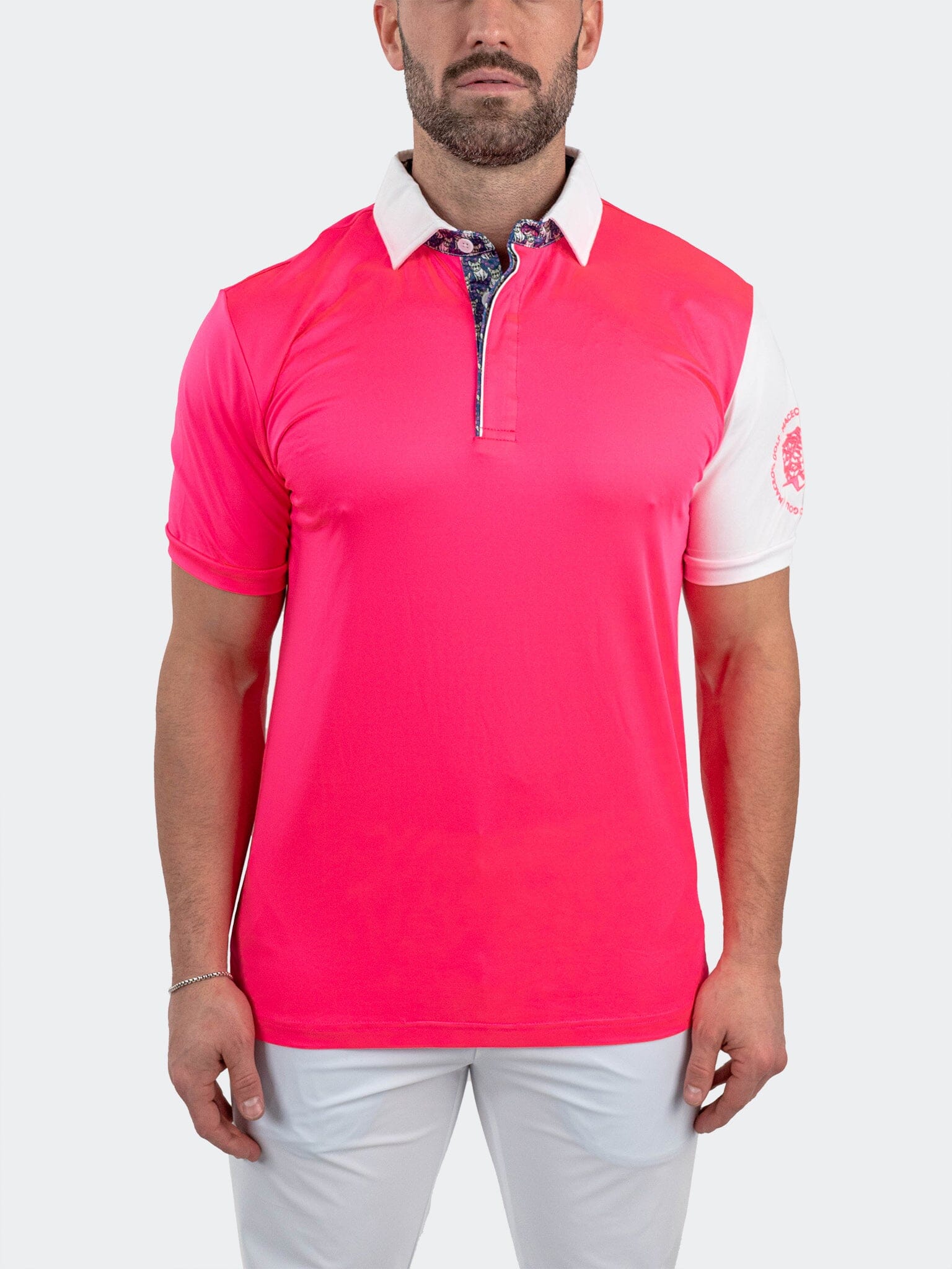 Polo ApolloSleeveNeon Pink
