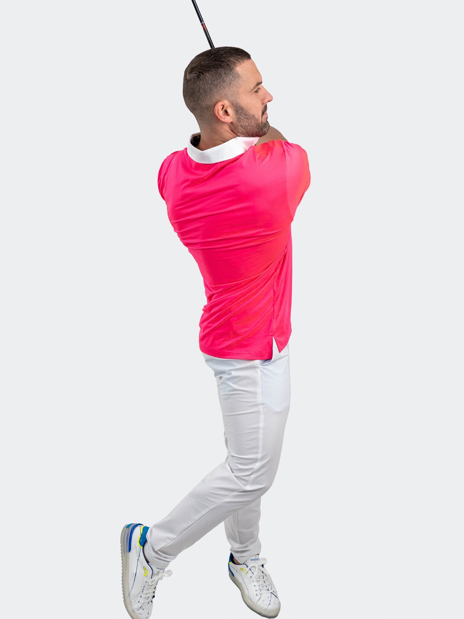 Polo ApolloSleeveNeon Pink
