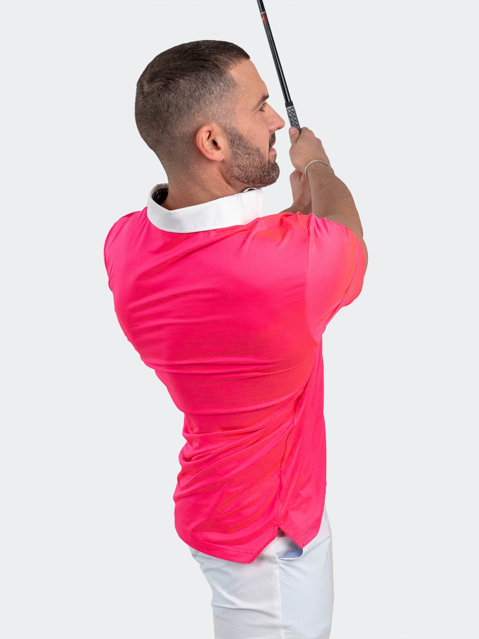 Polo ApolloSleeveNeon Pink
