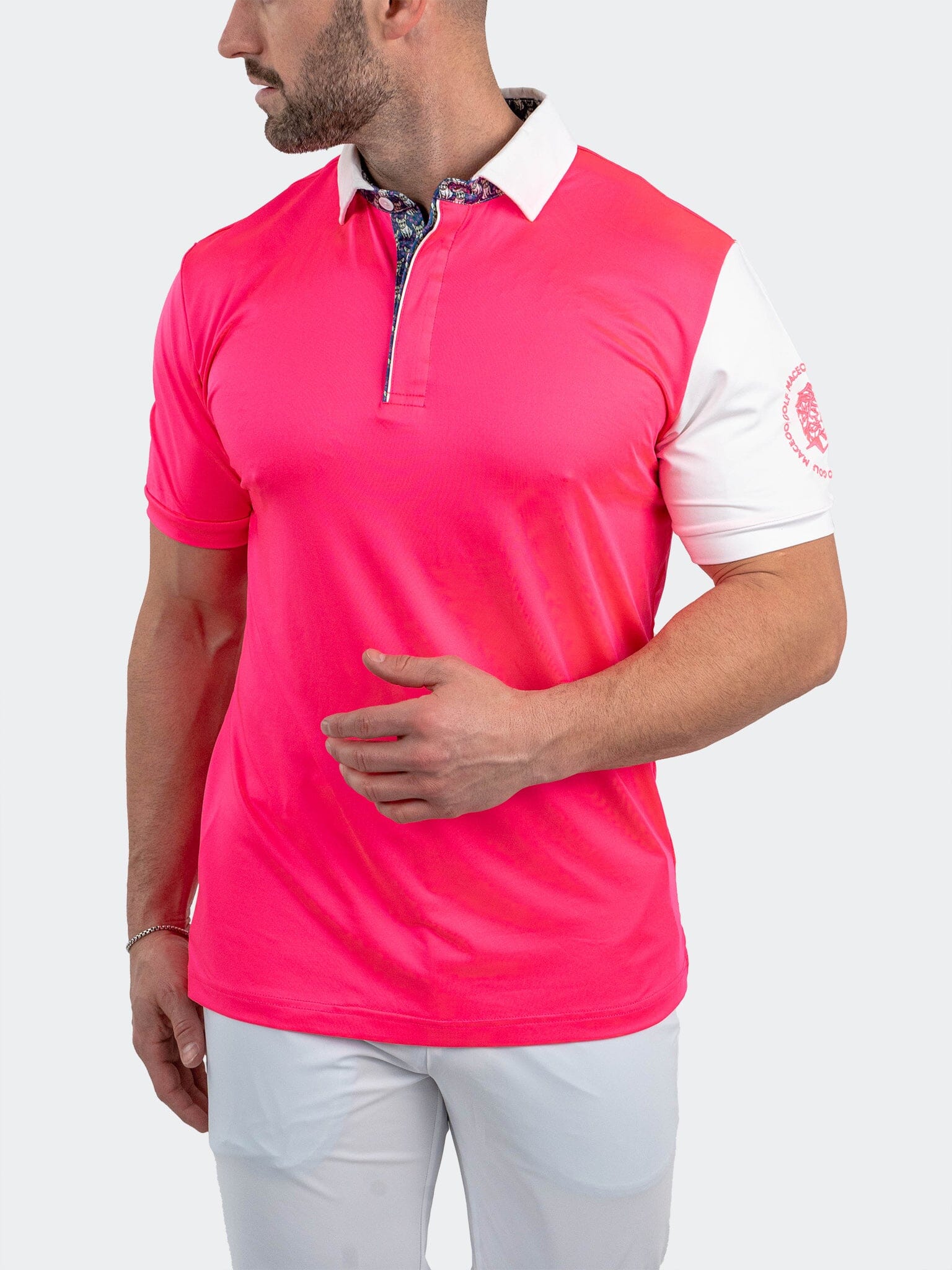 Polo ApolloSleeveNeon Pink