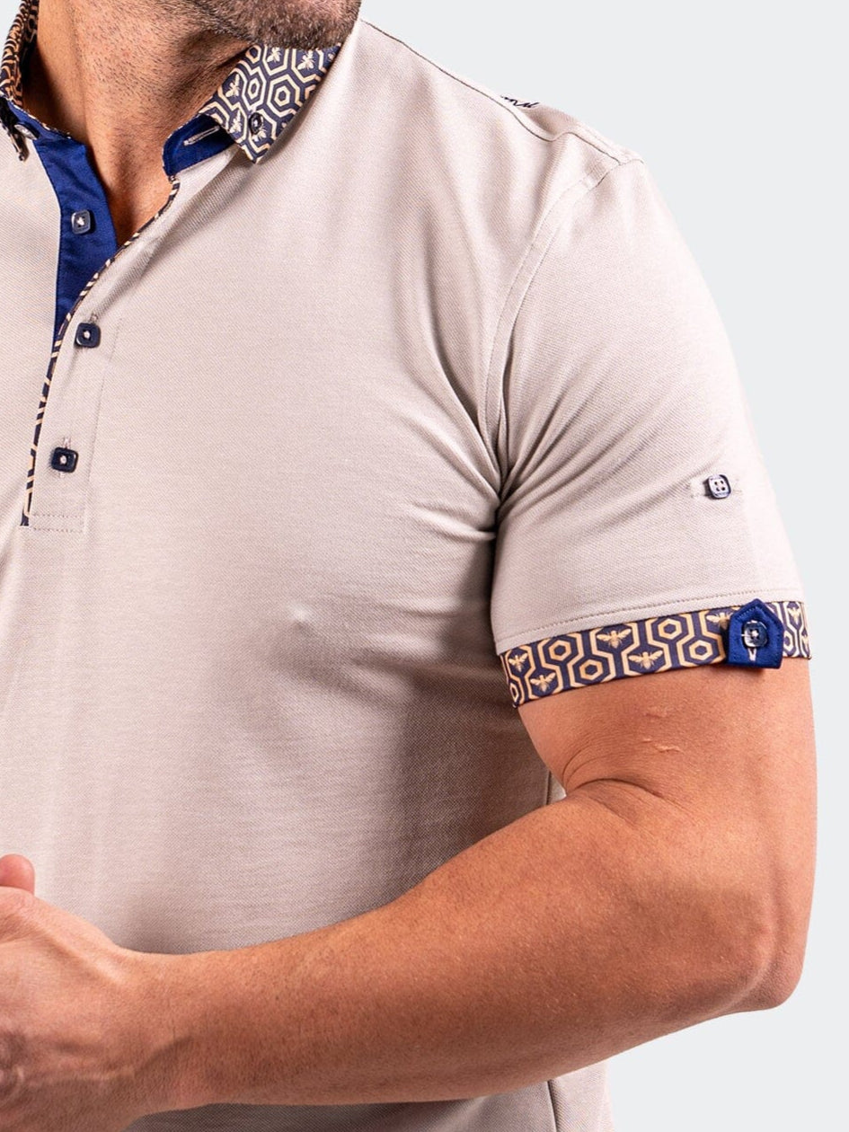 Polo CollarSolidRhino Grey