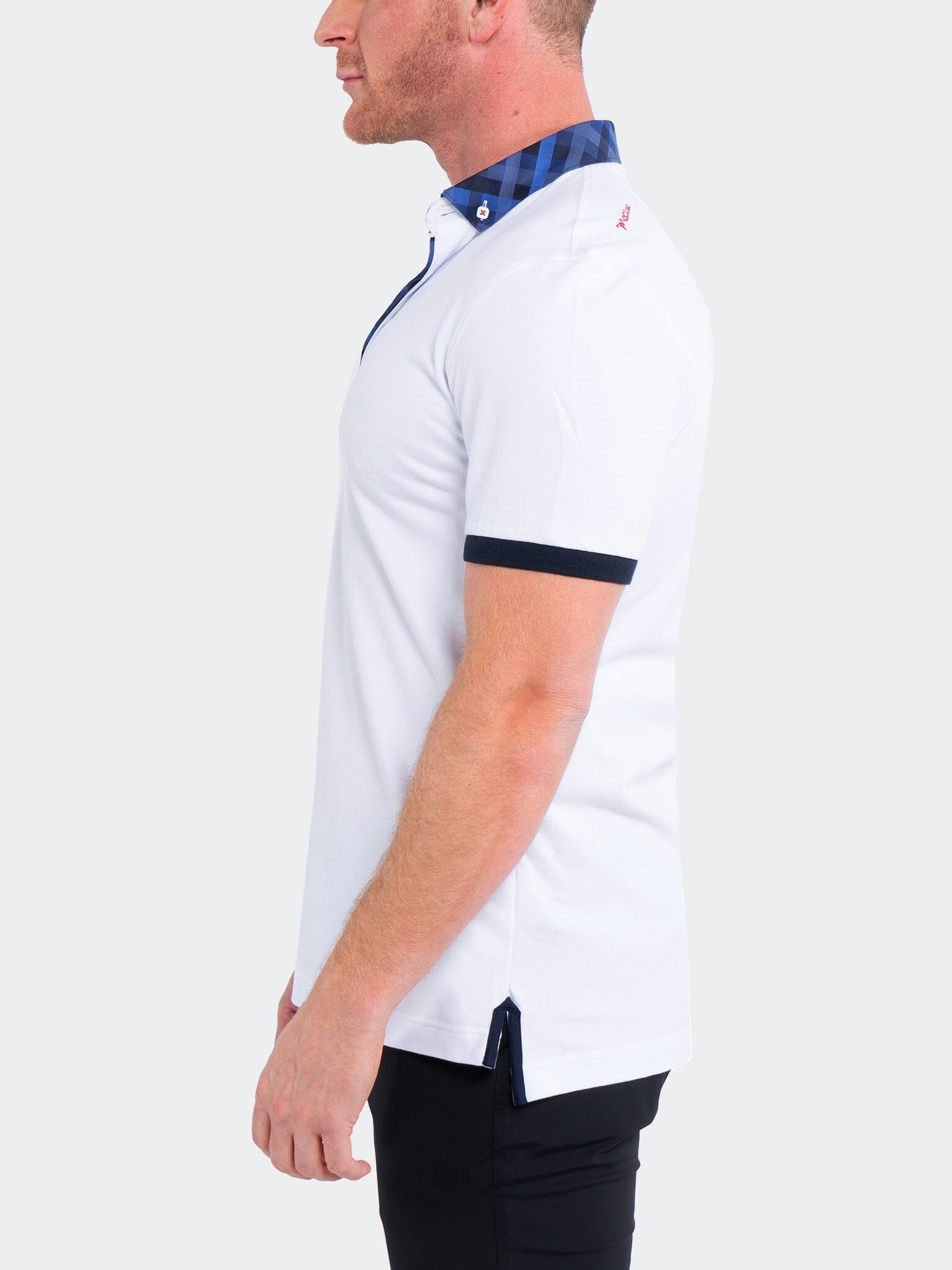 Perm Polo DC White