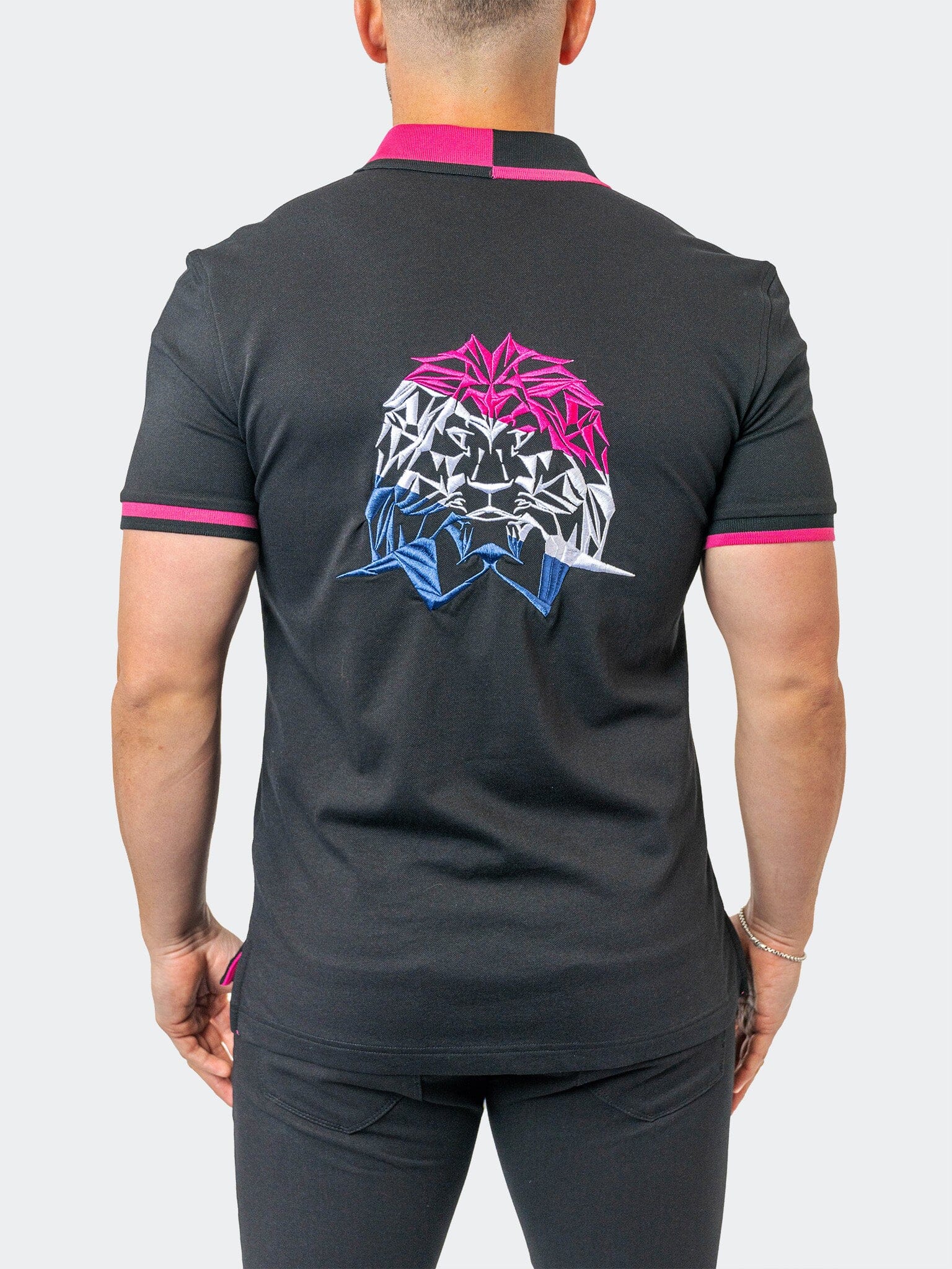 Polo TipDelhiEmb Black
