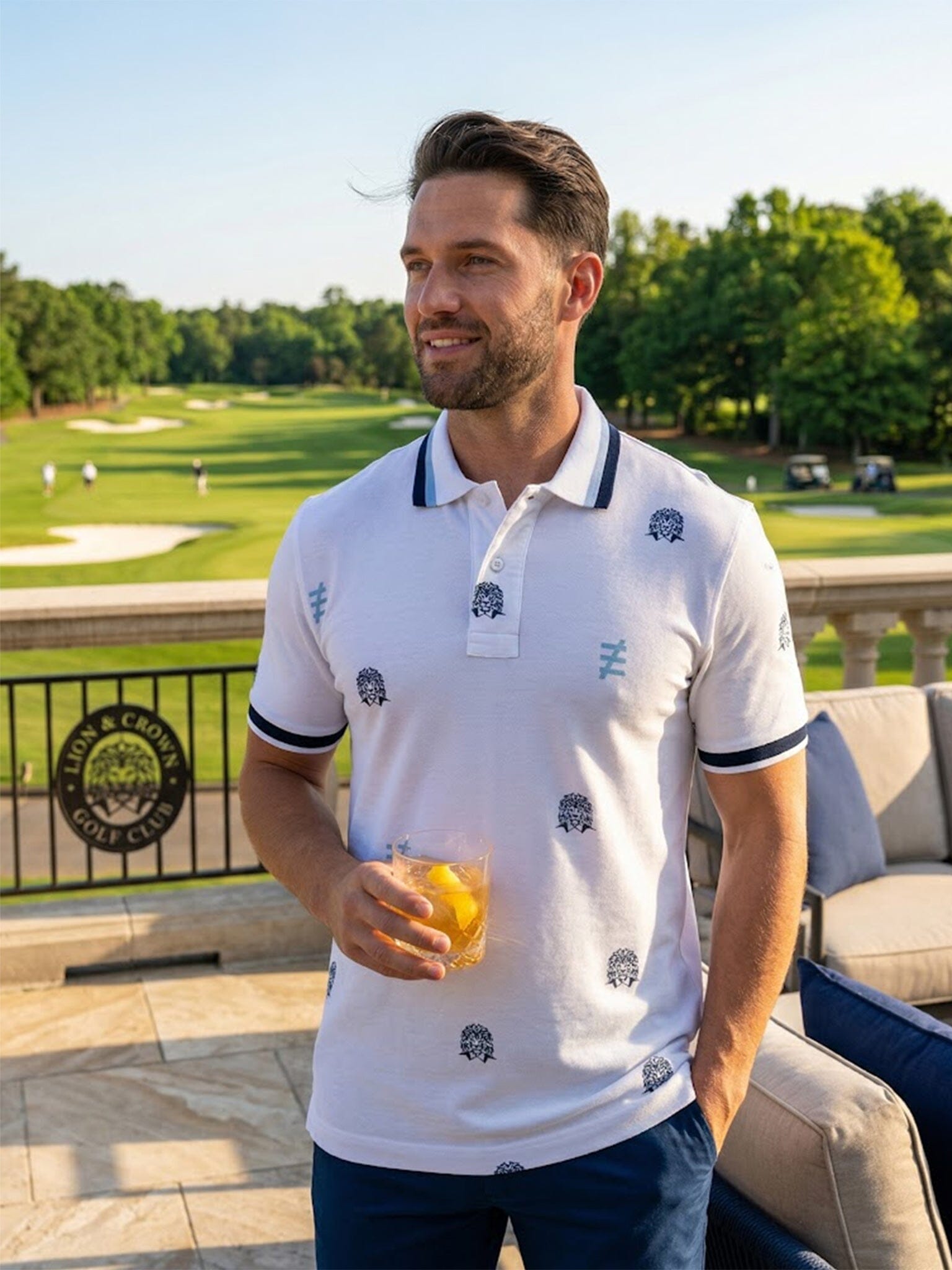 Mozart IconTip White Polo