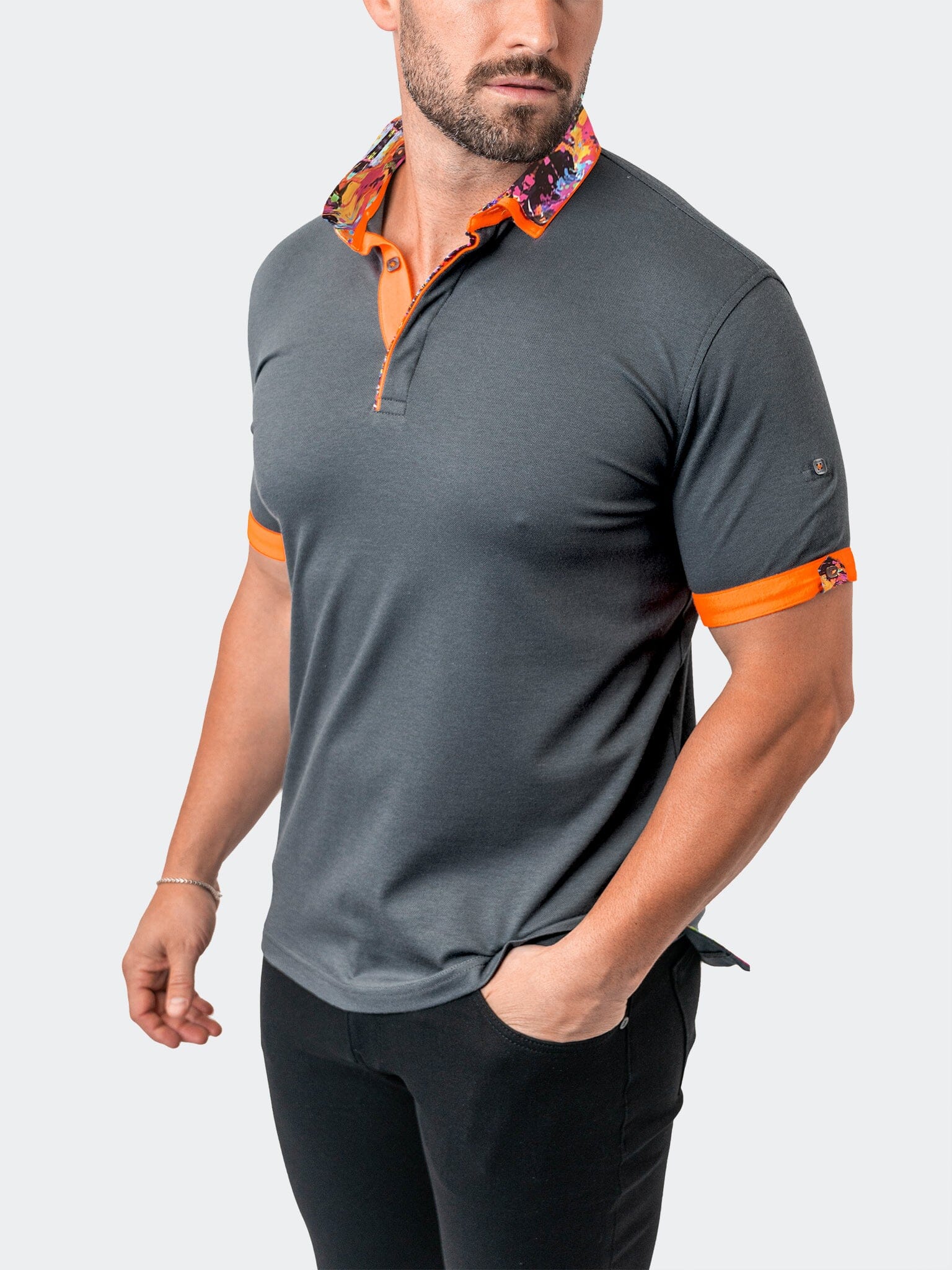 Polo MozartSolid 28 Grey