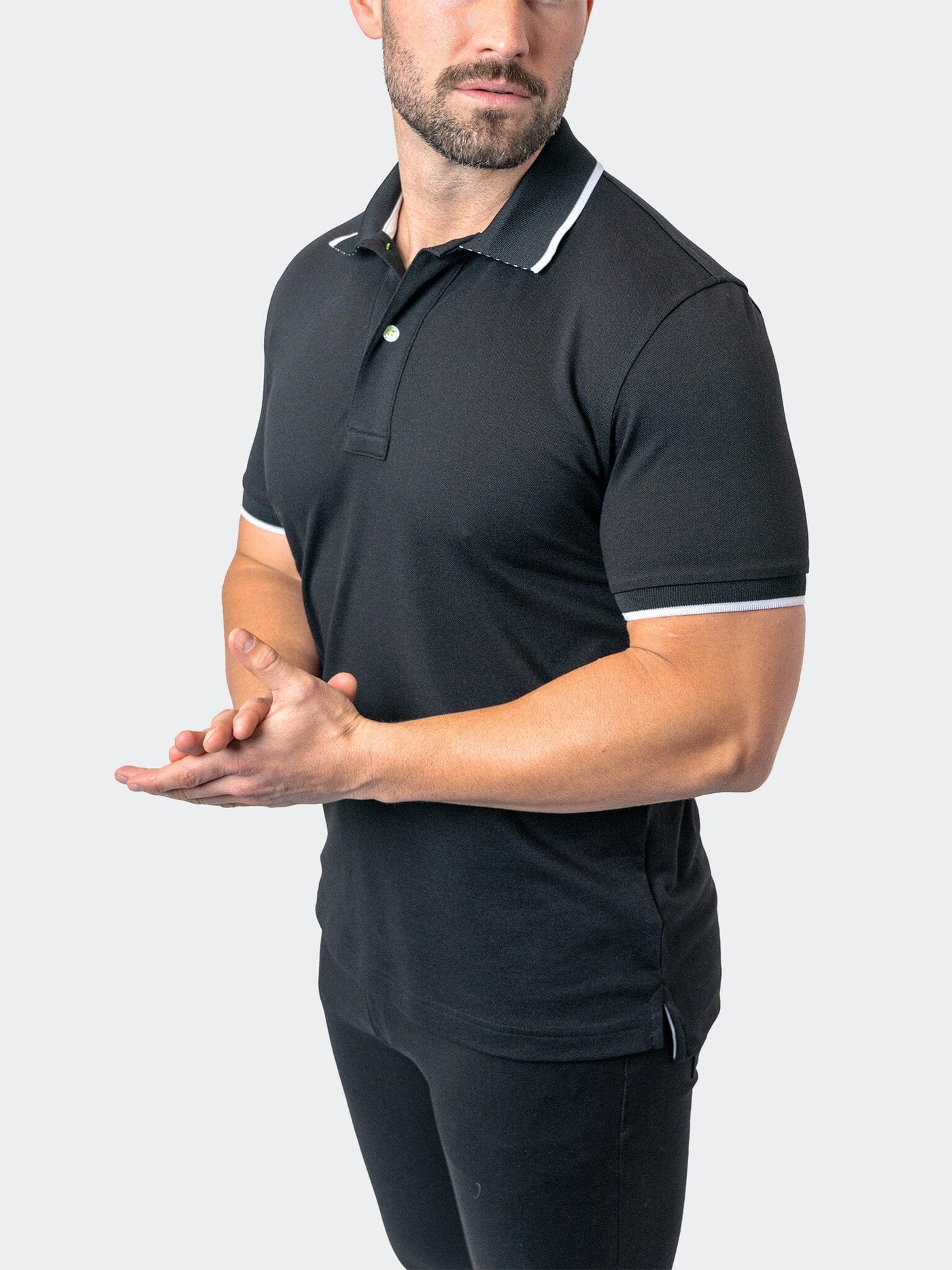 Polo TipTokyo Black – Maceoo