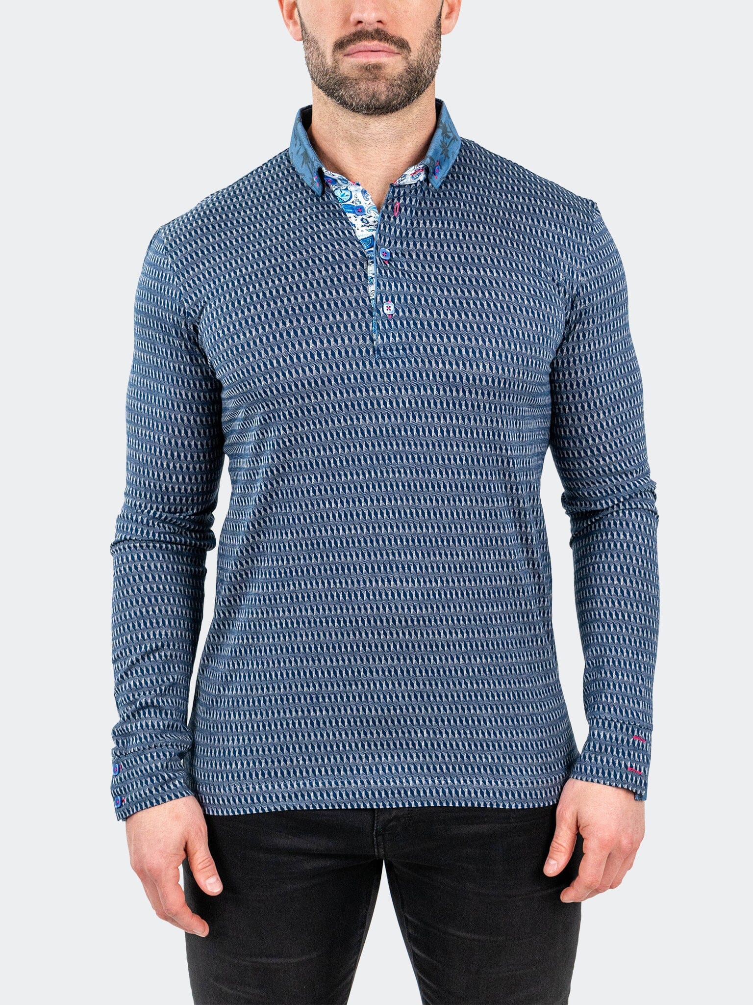 Newton Arrow Navy Polo