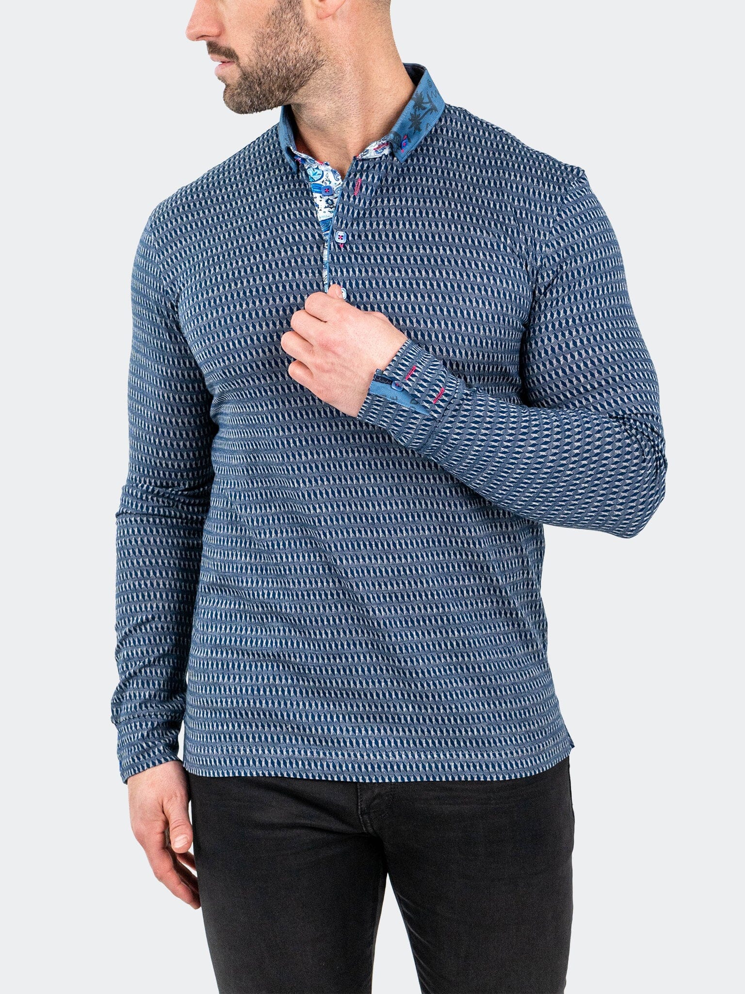 Newton Arrow Navy Polo