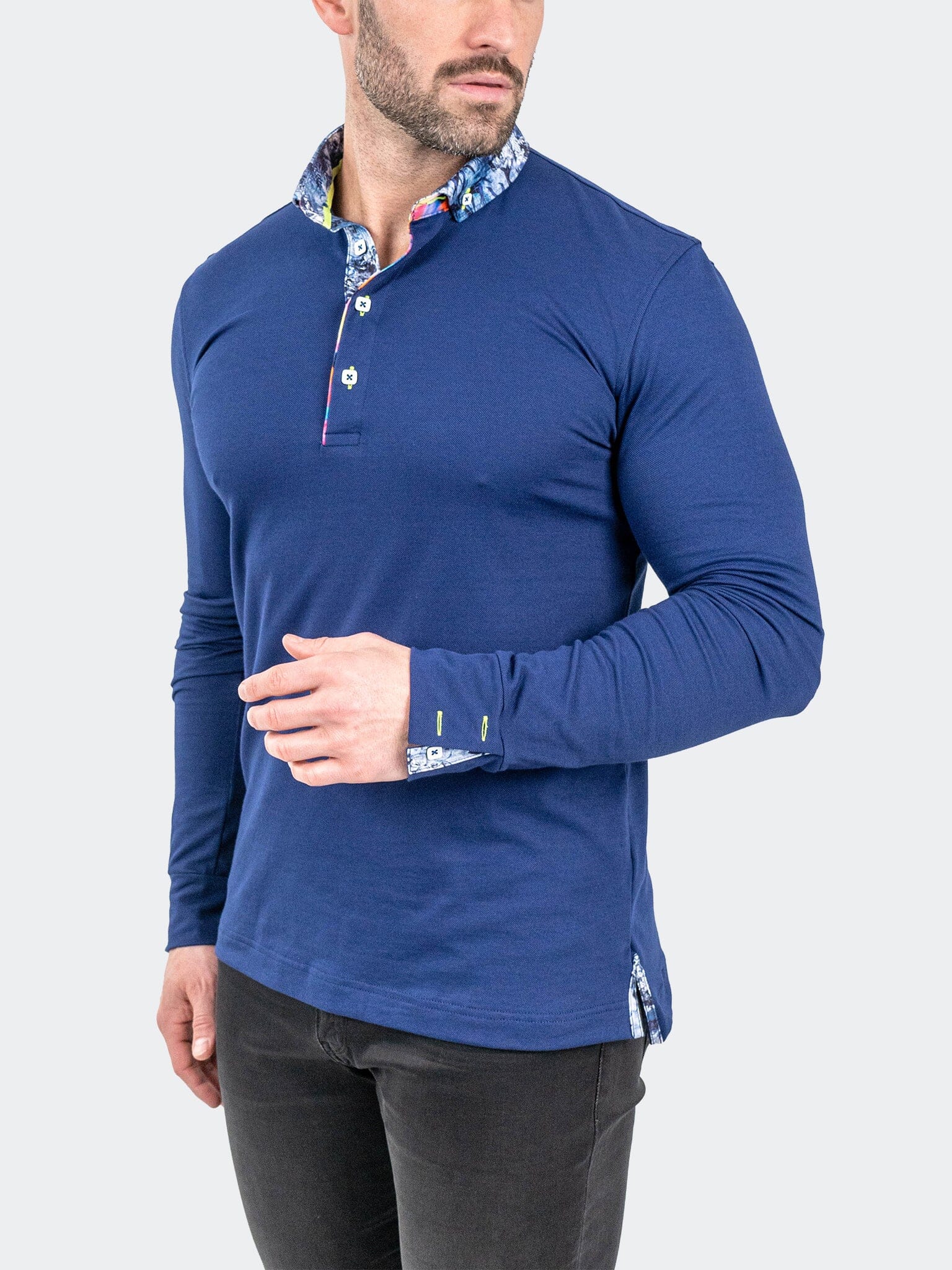Newton Crypt Navy Polo