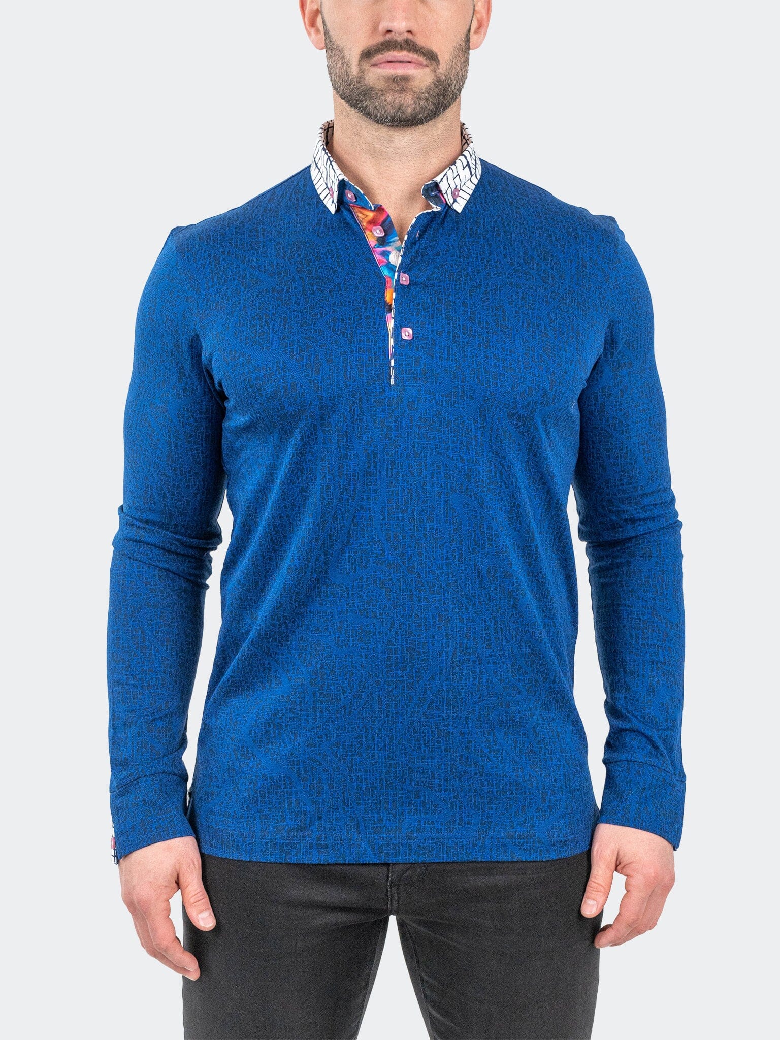 Polo NewtonNavyDrip Blue