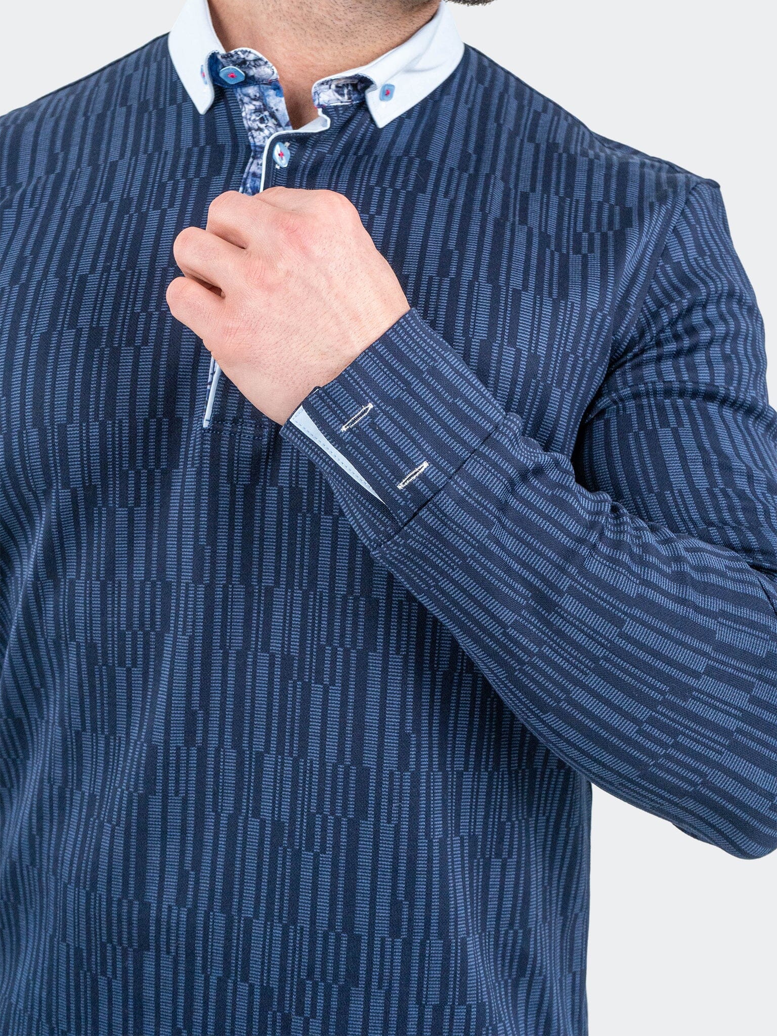 Newton Scribbles Navy Polo