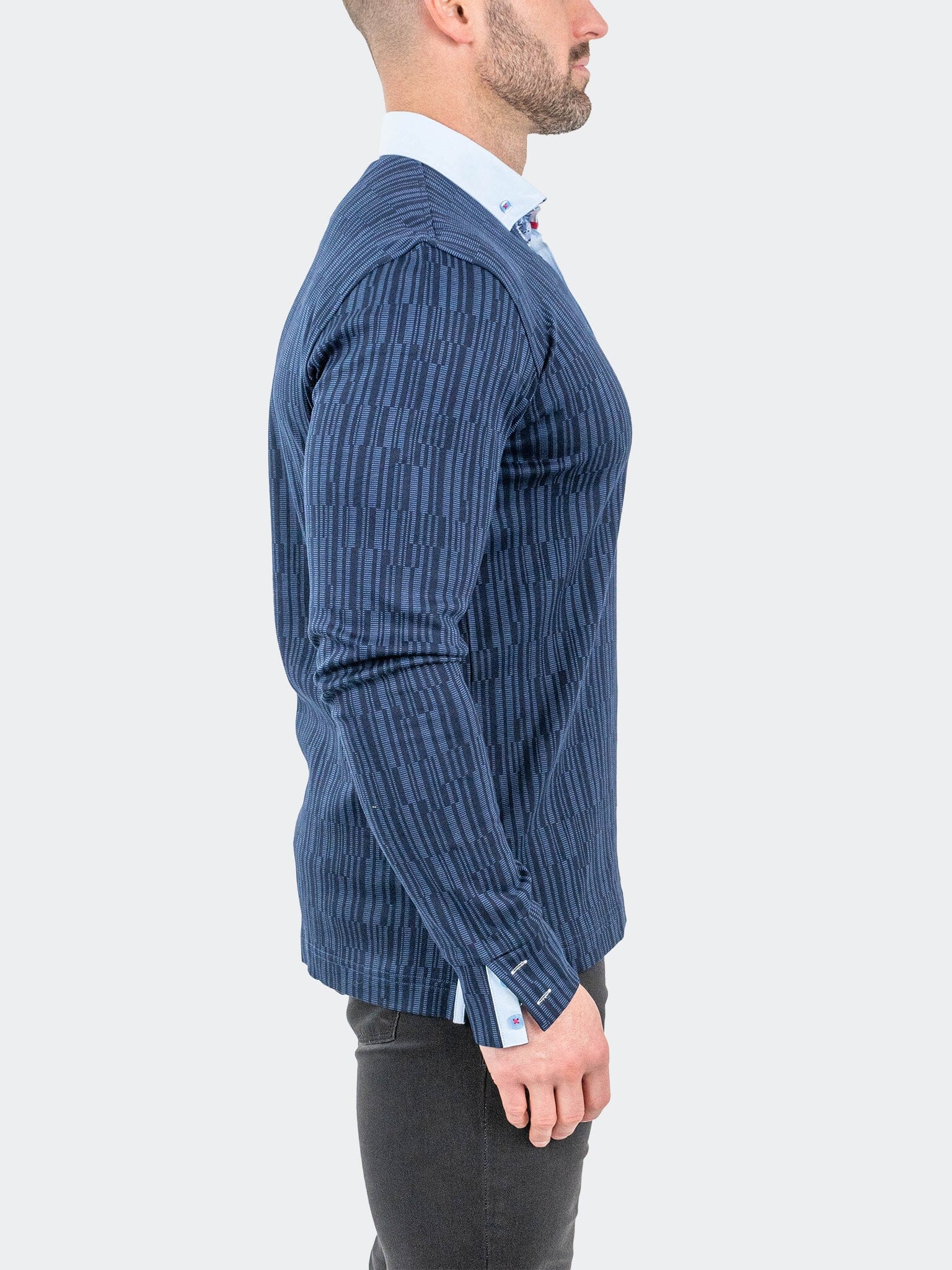 Newton Scribbles Navy Polo
