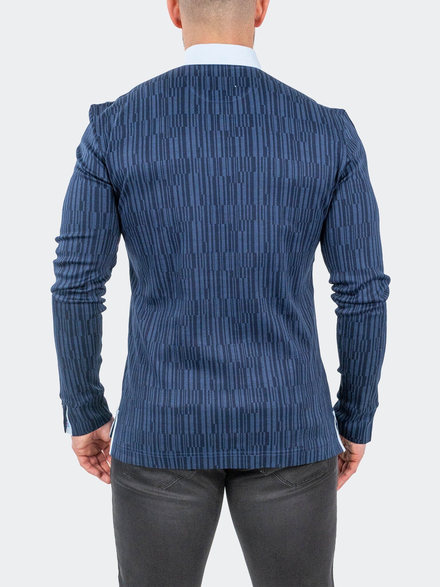 Newton Scribbles Navy Polo