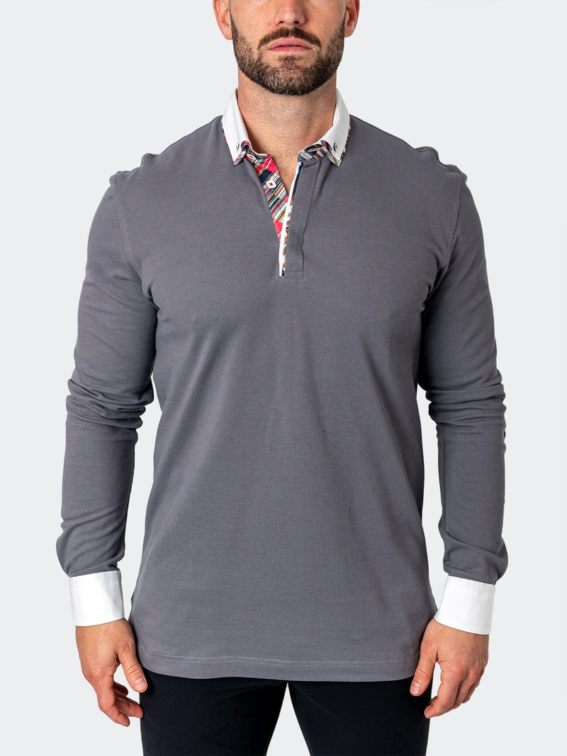 Polo NewtonSolidMirage Grey