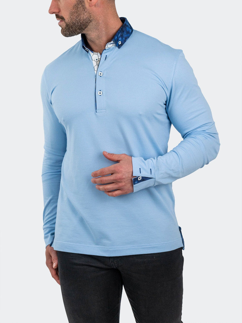 Polo NewtonSolidPouder Blue