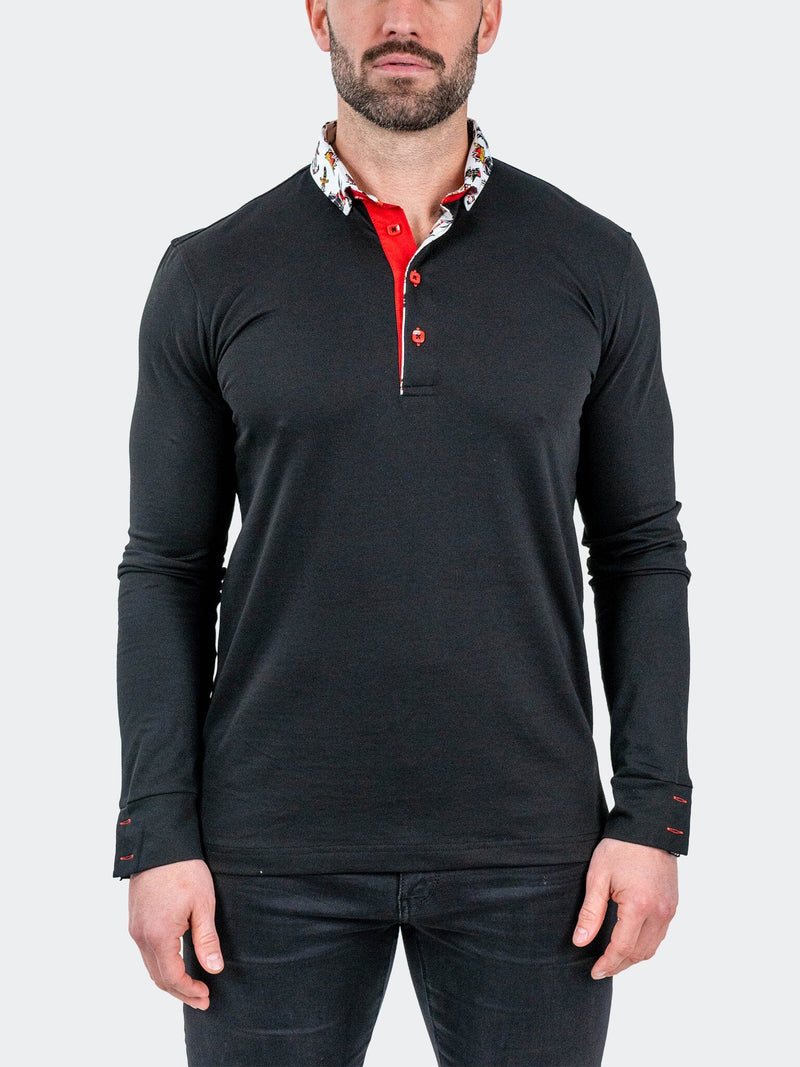 Polo NewtonSolidTattoo Black