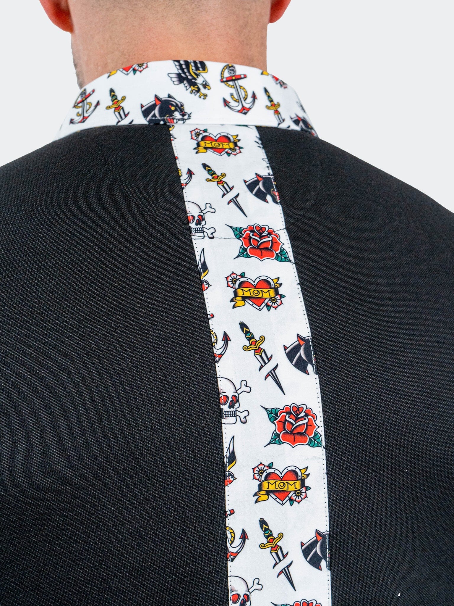 Newton Solid Tattoo Black Polo