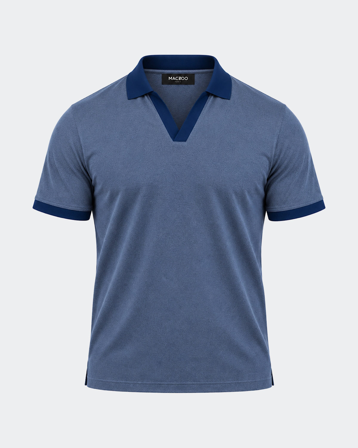 Polo SS Knitted Unknown 0004 Blue