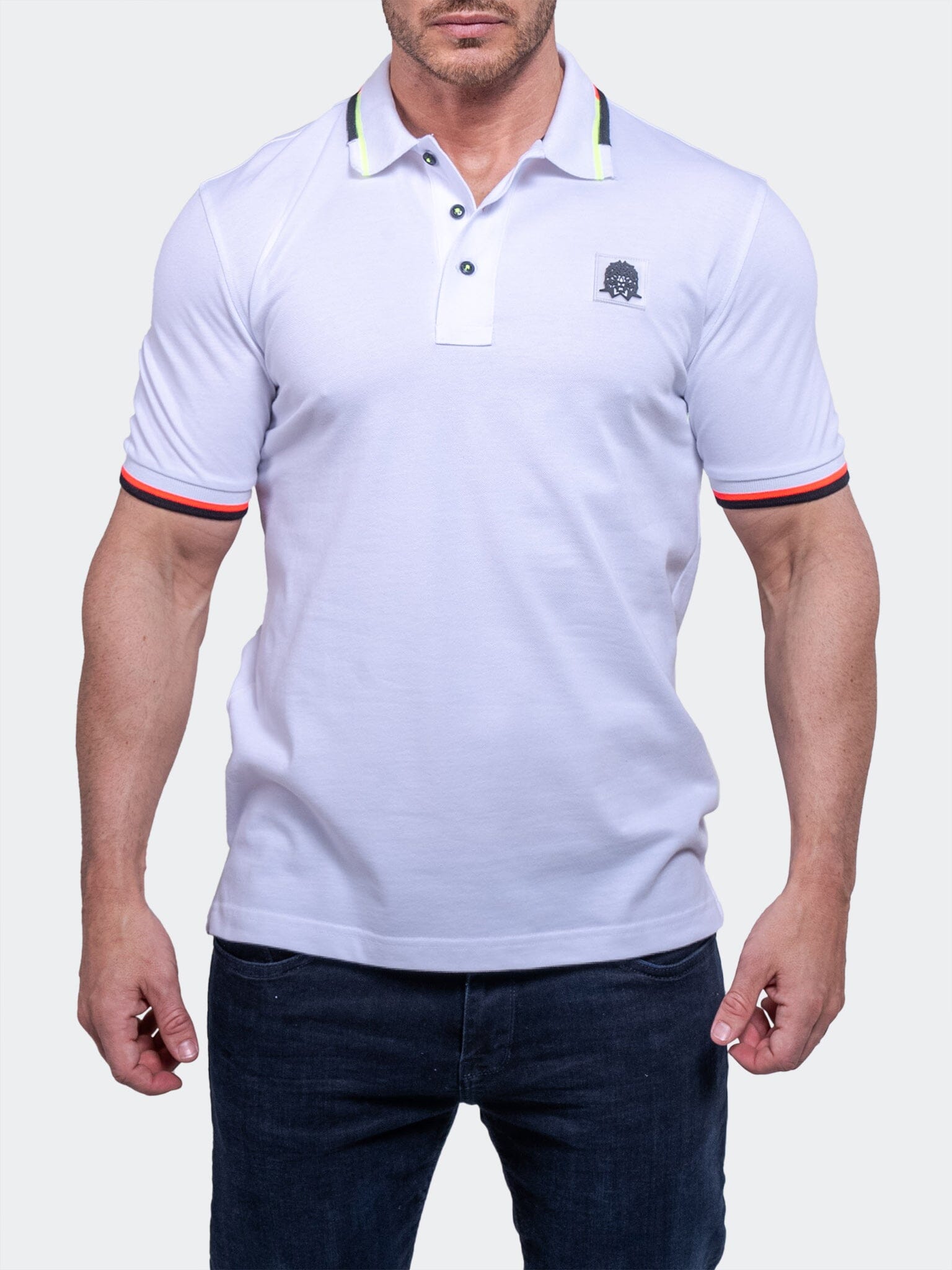 TipEmb White Polo