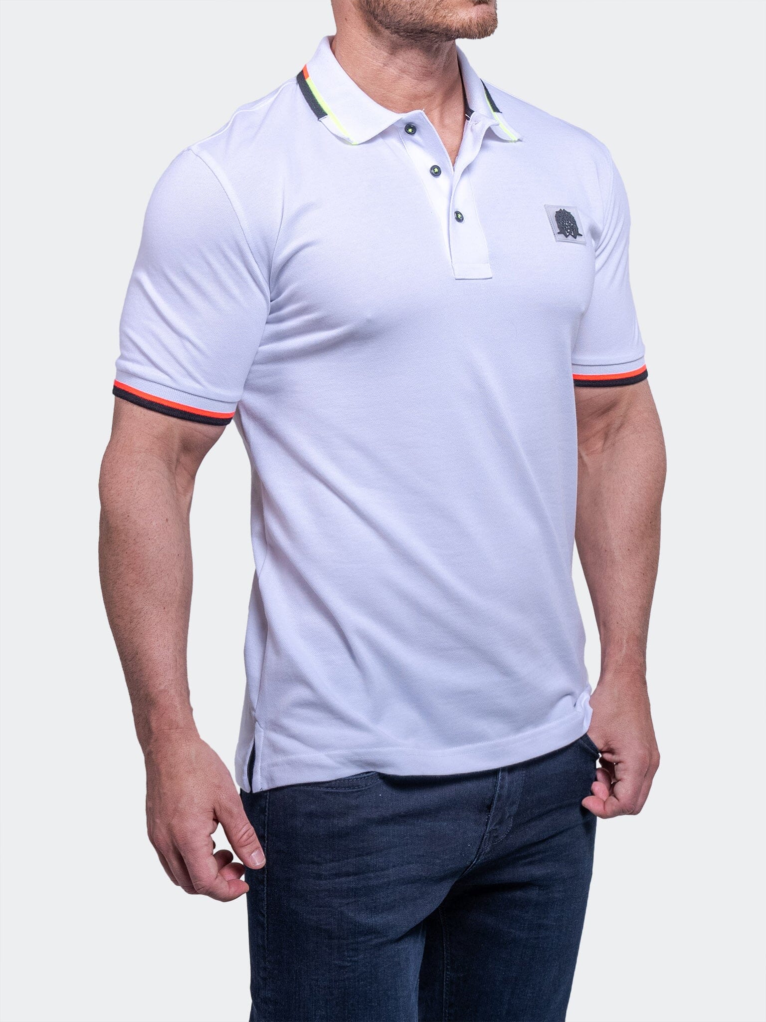 TipEmb White Polo