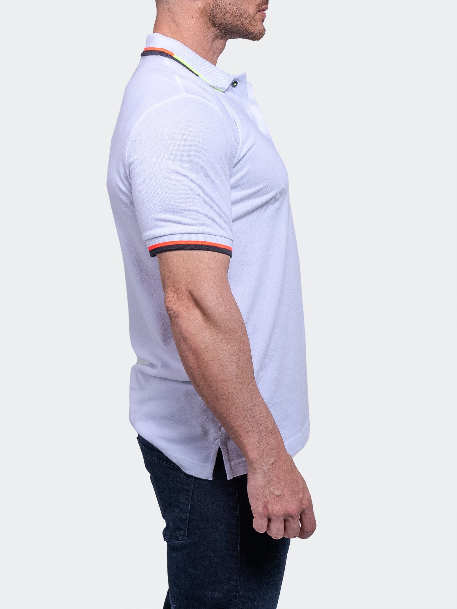 TipEmb White Polo