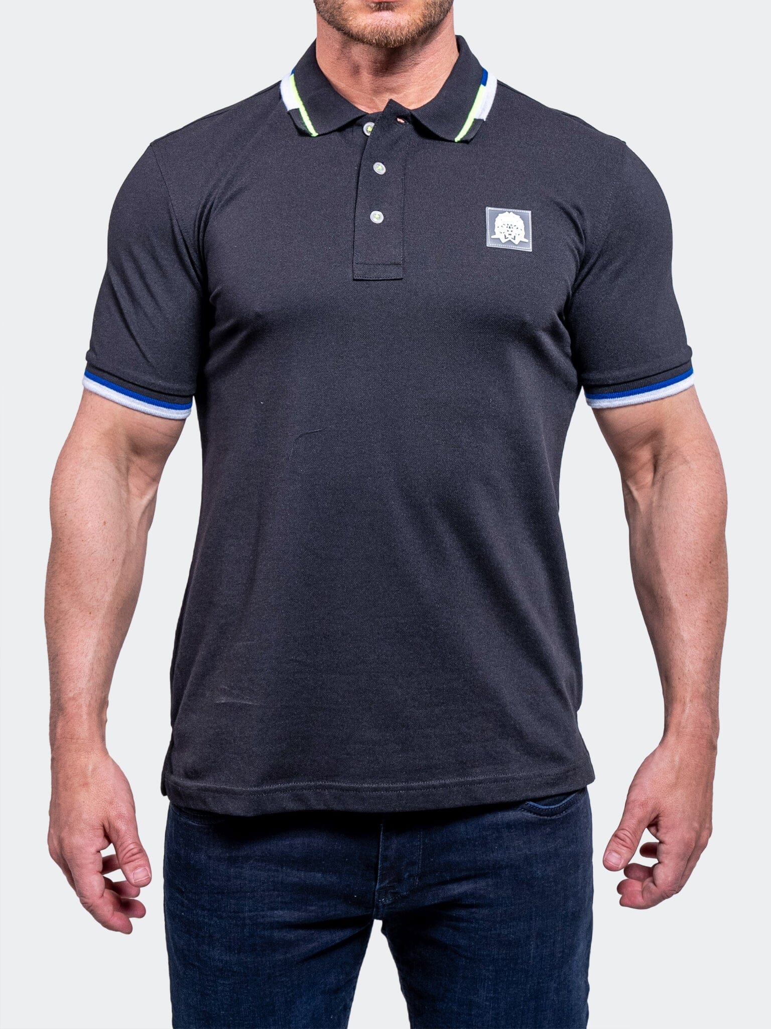 TipEmb Black Polo