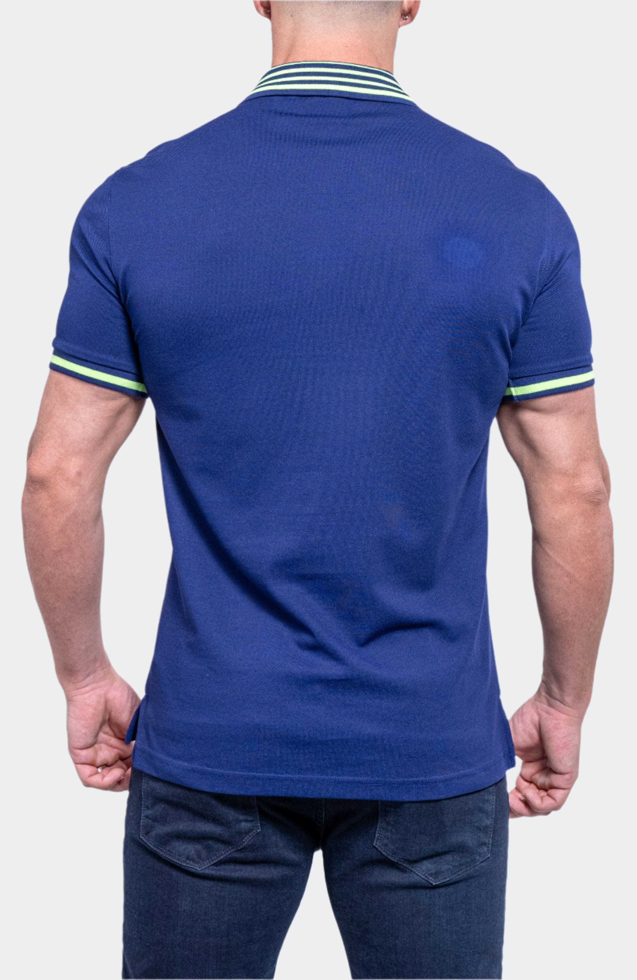 TipLogo Navy Blue Polo