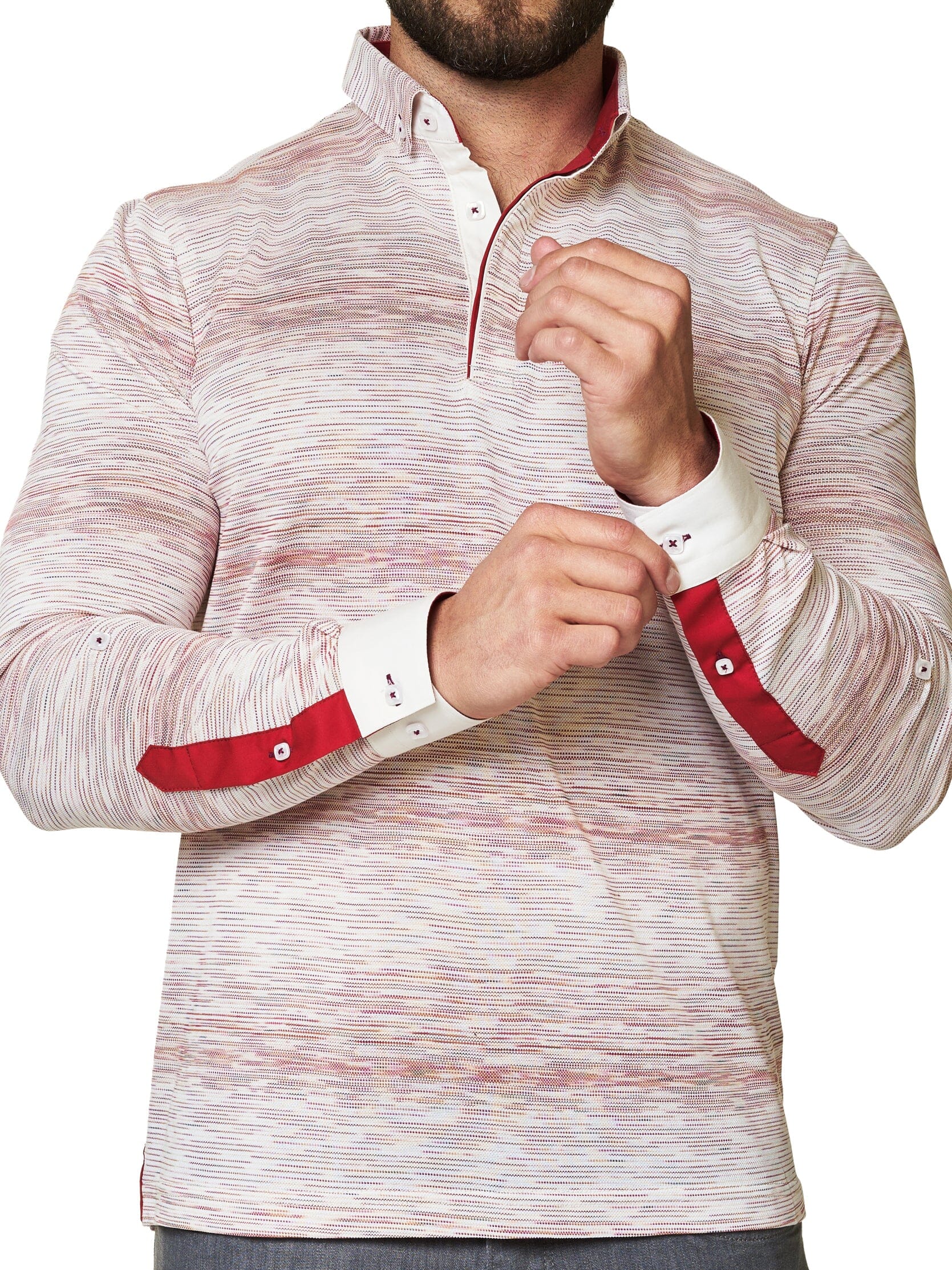 Polo L Ing White Red