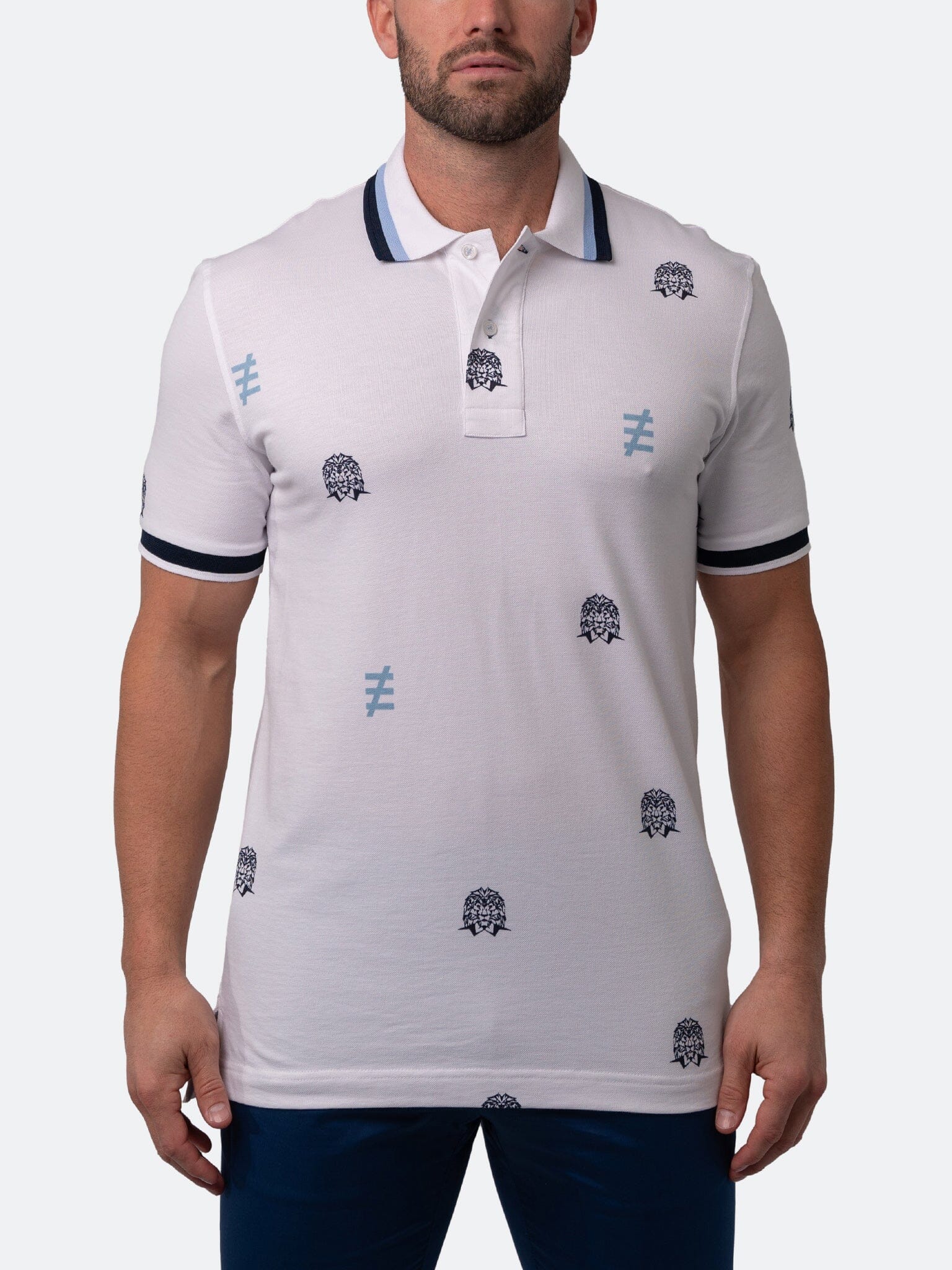 Mozart IconTip White Polo