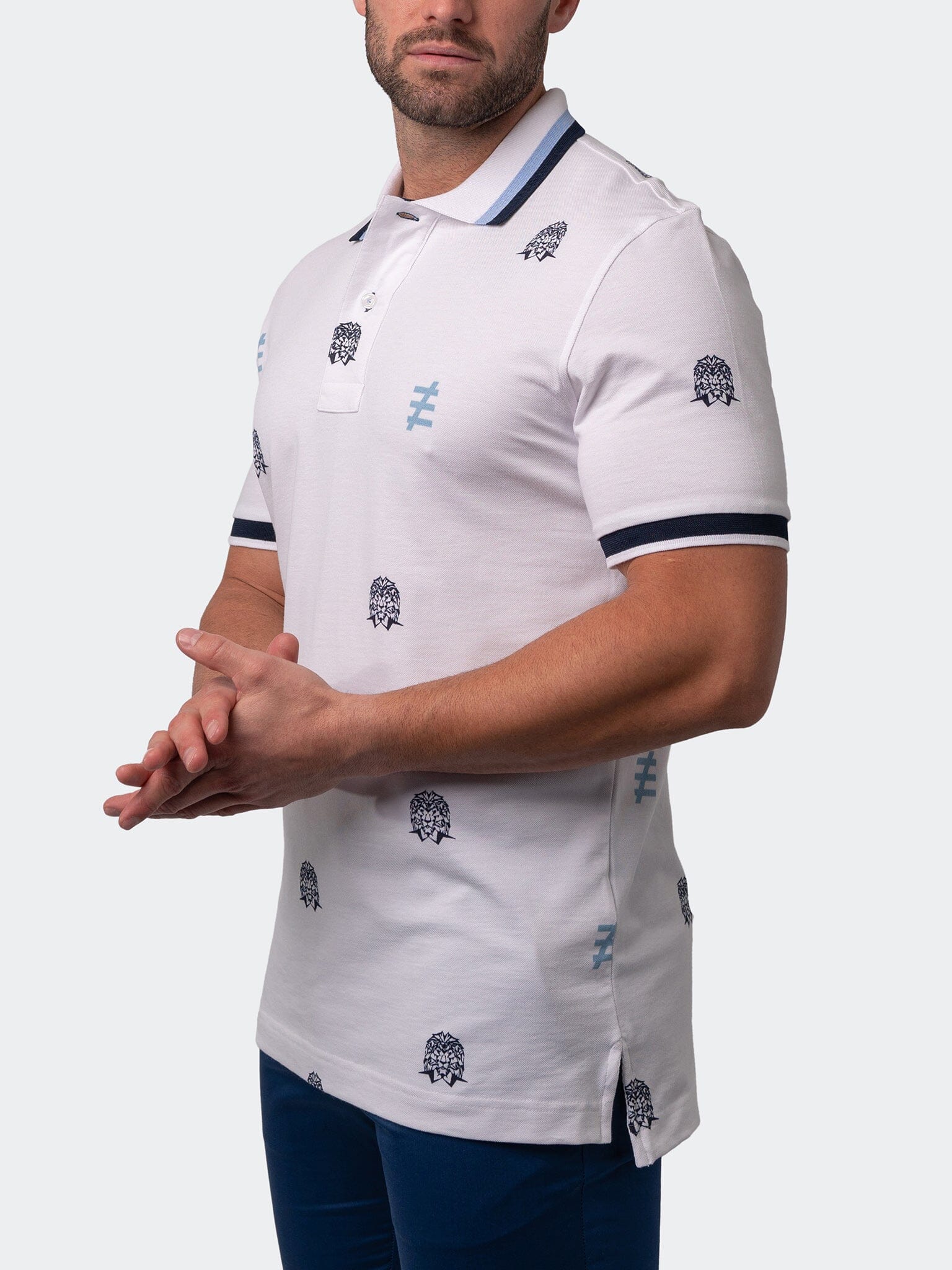 Mozart IconTip White Polo