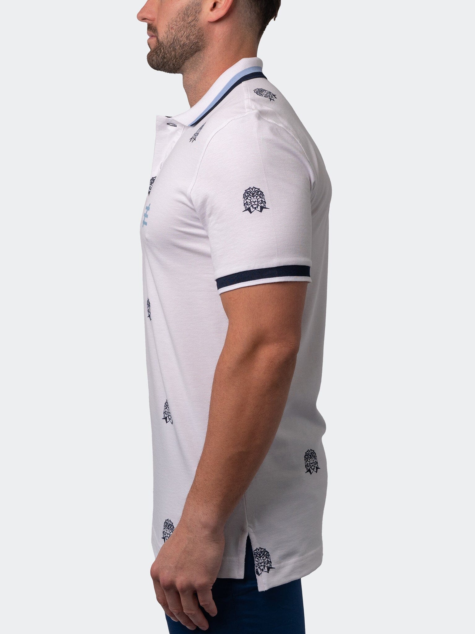 Mozart IconTip White Polo