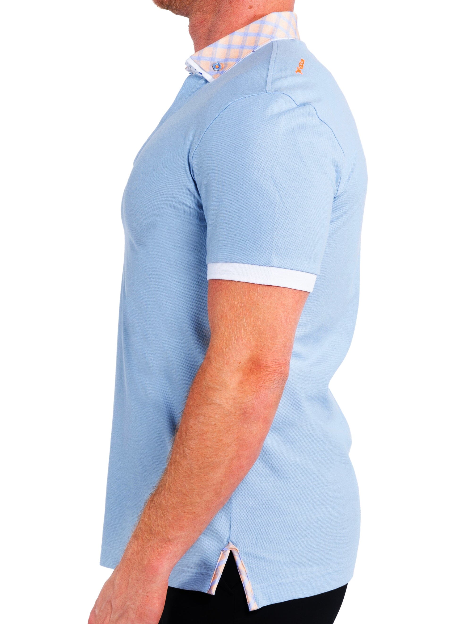 Polo MozartSolidBaby Blue