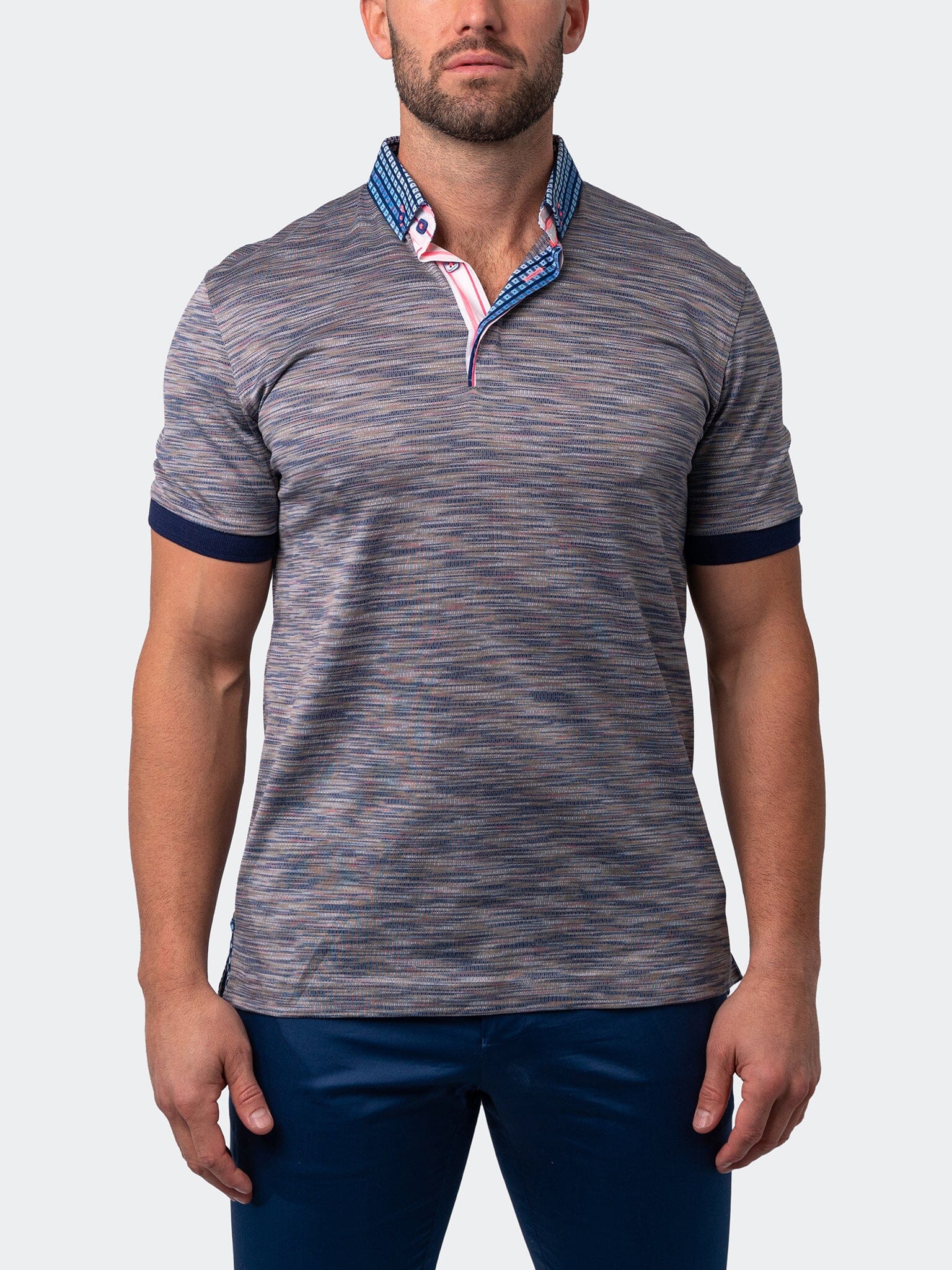 Mozart Vivid Grey Polo