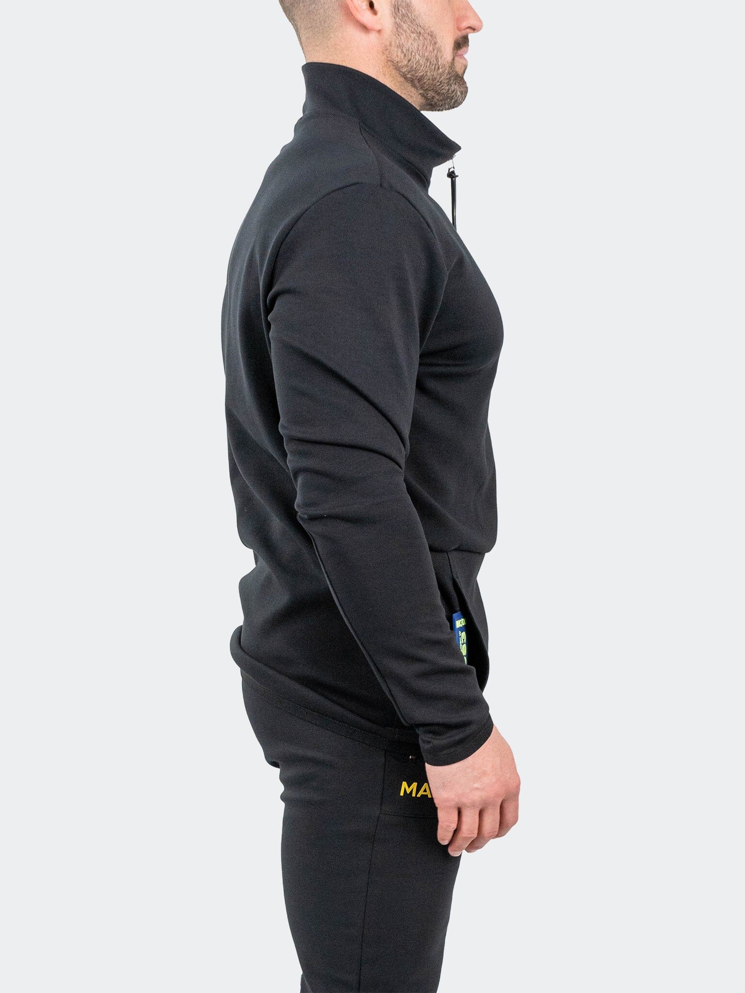 QuarterZip Stealth Black
