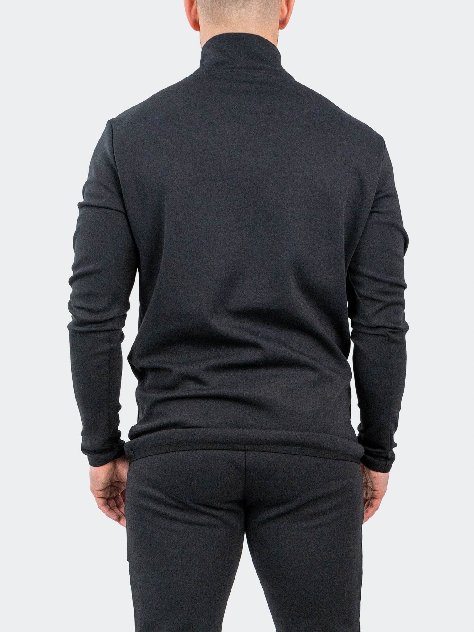 QuarterZip Stealth Black