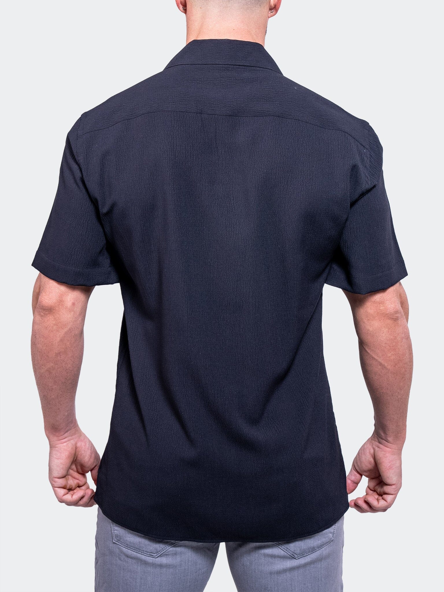Everyday Soot Black Camp Shirt