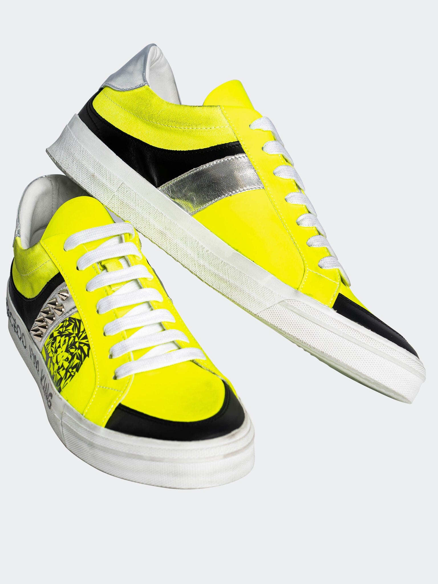 Casual Crossbones Yellow Shoes