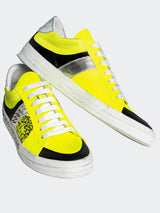 Shoe Casual Crossbones Yellow View-2