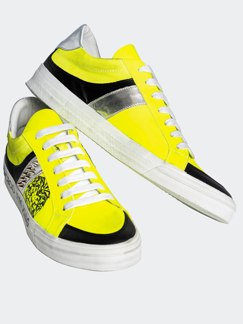 Shoe Casual Crossbones Yellow