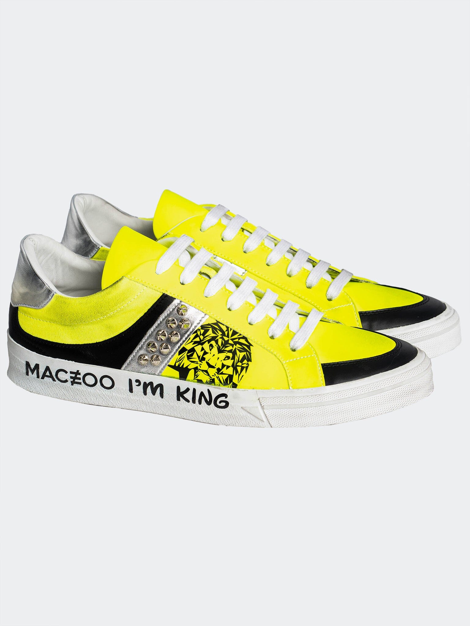 Casual Crossbones Yellow Shoes