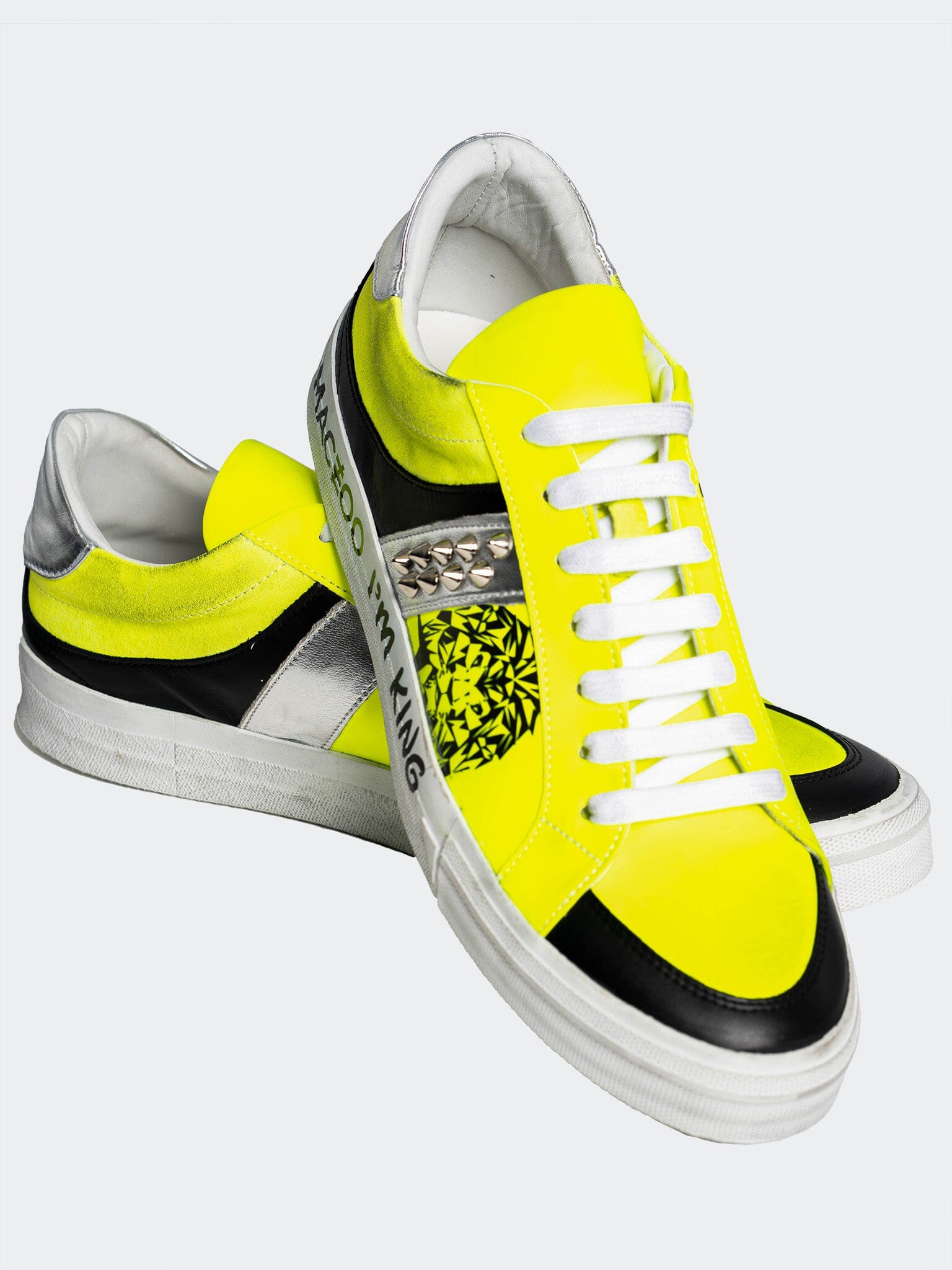 Casual Crossbones Yellow Shoes