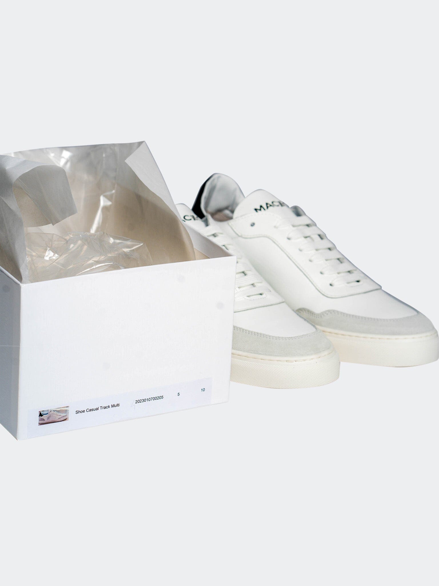Fine White Casual Shoes
