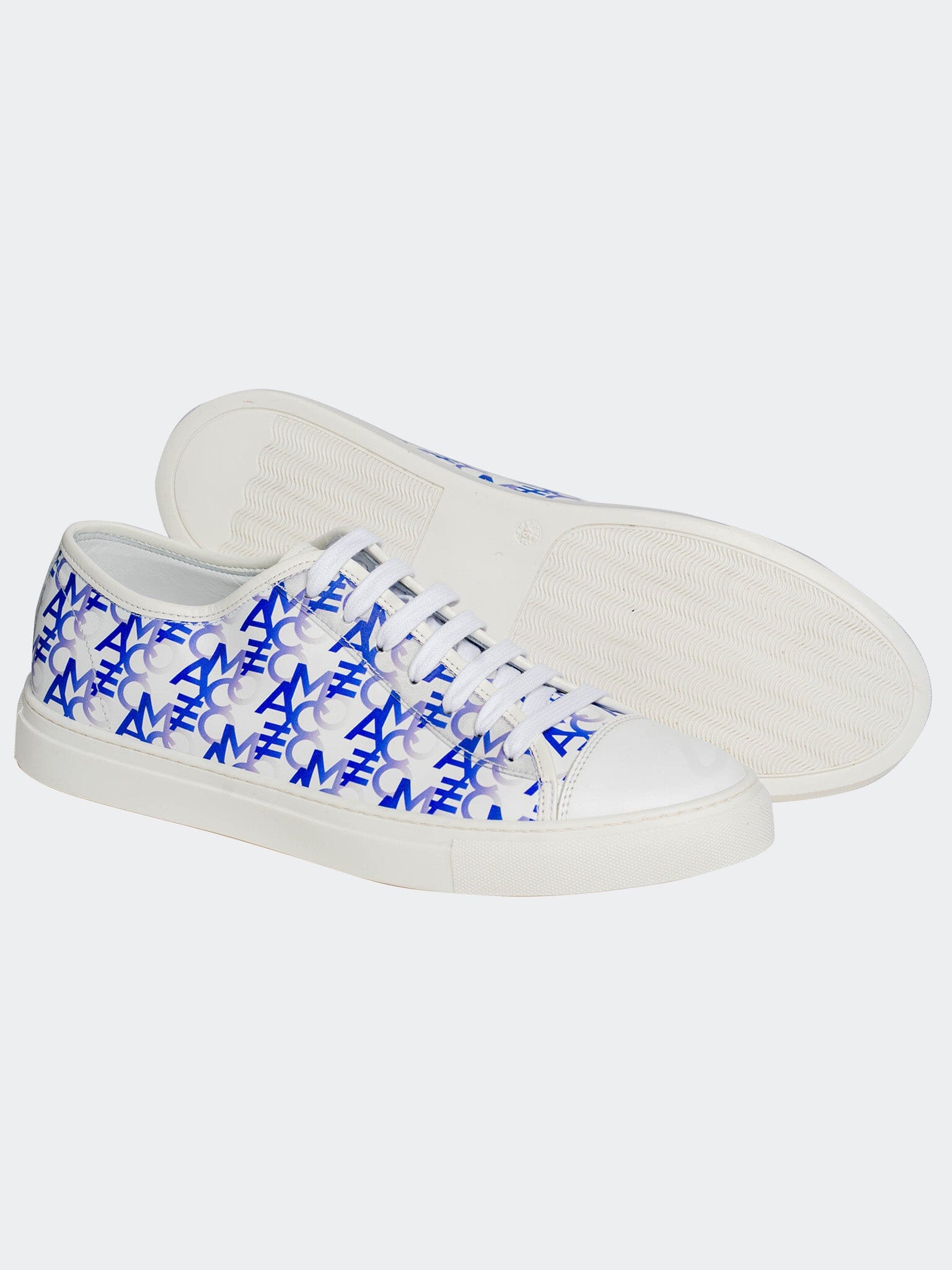 Casual Monogram White Shoes