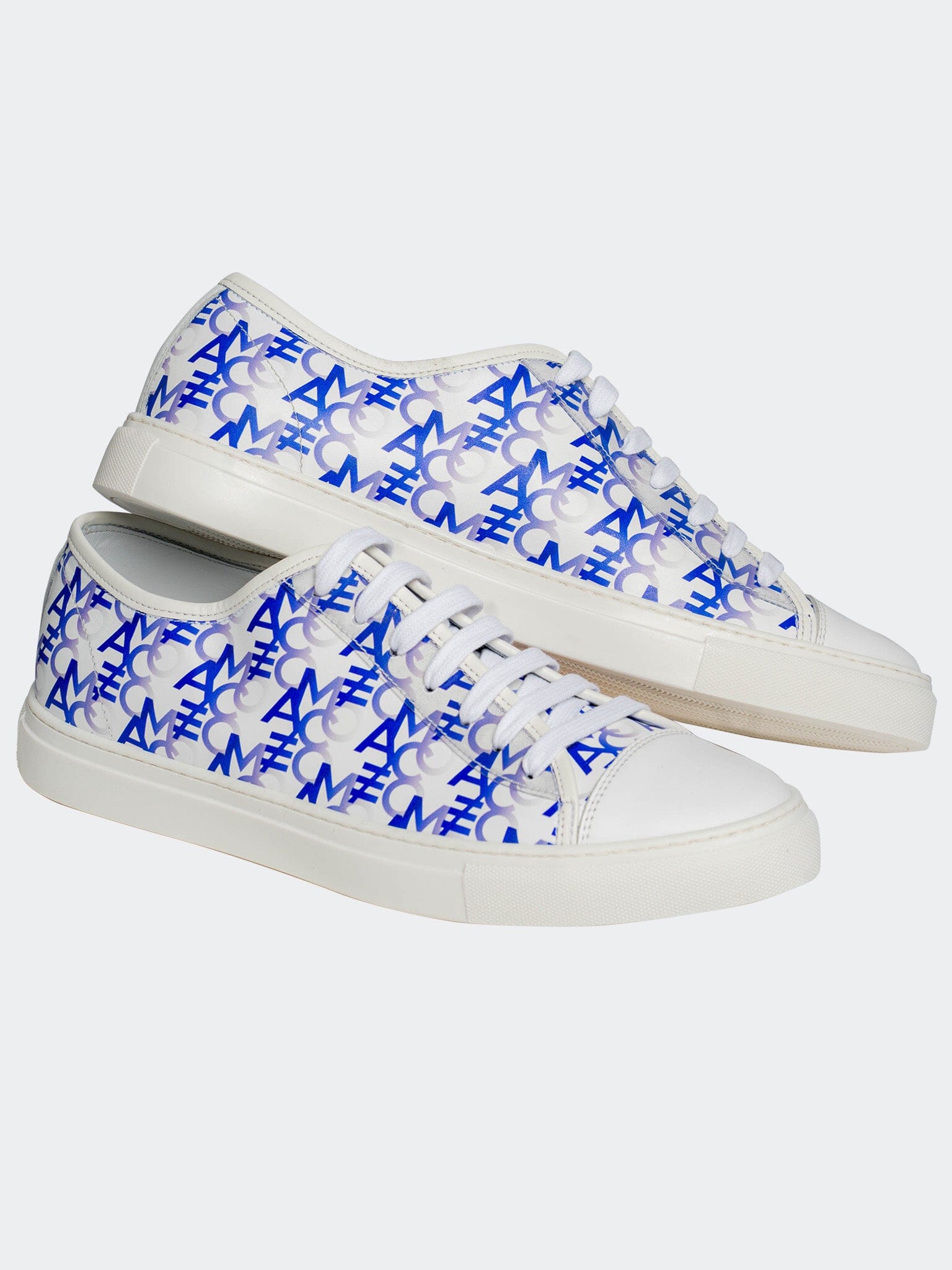 Casual Monogram White Shoes