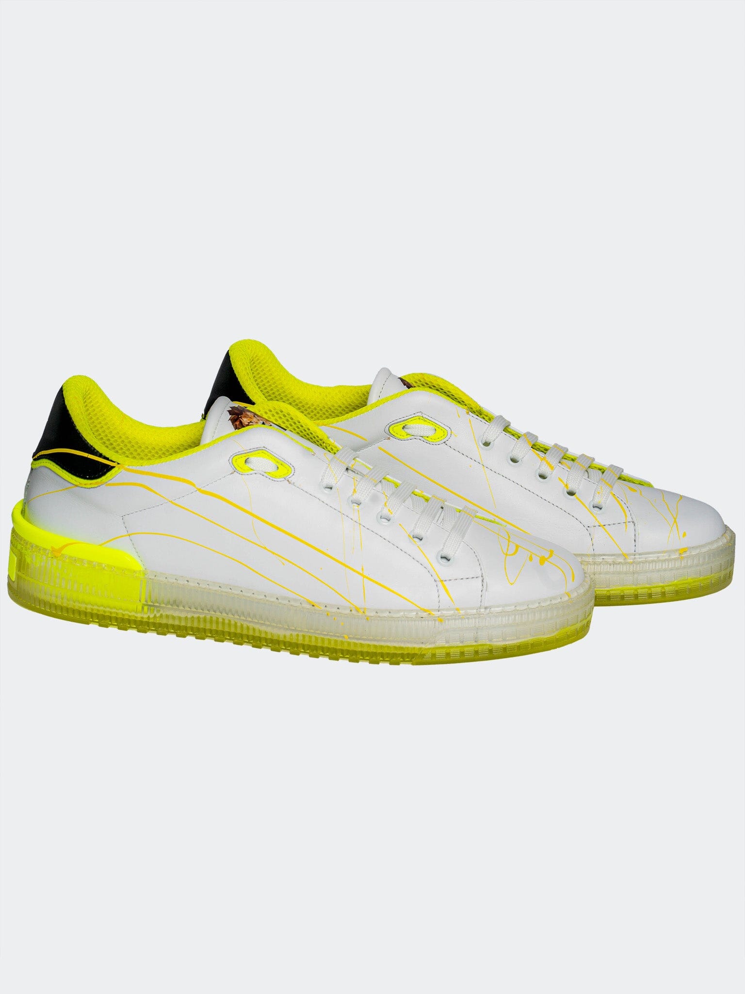Splash Yellow Casual Shoes