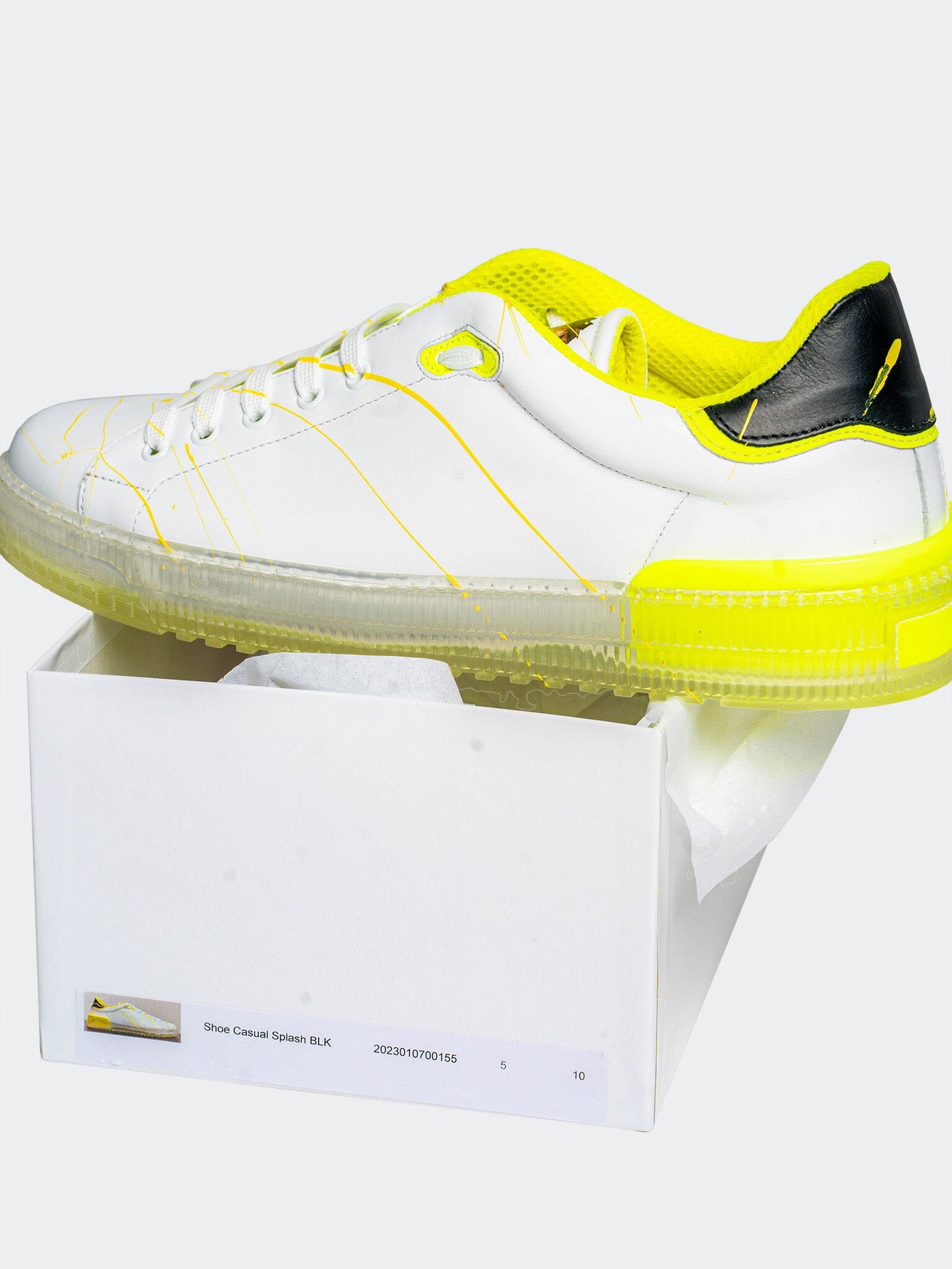 Splash Yellow Casual Shoes